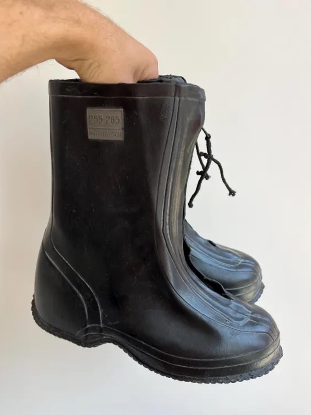 Vintage Cosmoped BW NATO Rubber Overboots Waterproof Rain Boots